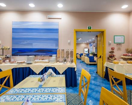 Best Western Hotel Mediterraneo, hotel de 3 estrellas de Catania ofrece un delicioso desayuno buffet de productos típicos de la siciliana