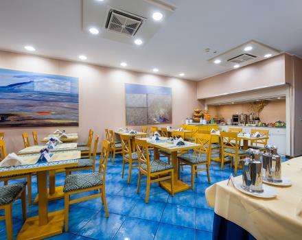Hôtel 3 étoiles Best Western Hotel Mediterraneo, Catane, offre un copieux petit déjeuner buffet avec produits pour coeliaques